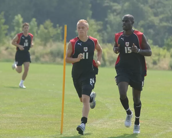 Behind the Scenes: Training Sessions 06-07 at Bristol City Football Club