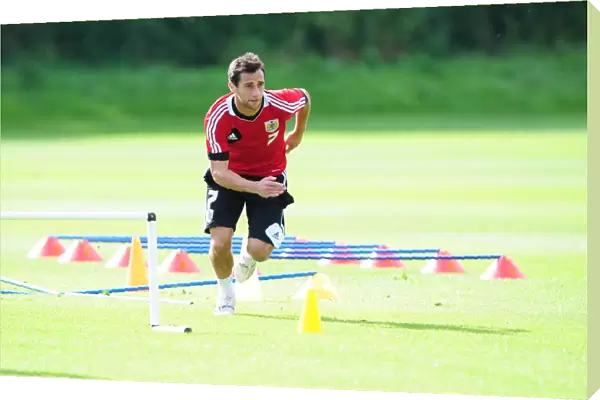 Bristol City's Sam Baldock in Action during Training, September 2012