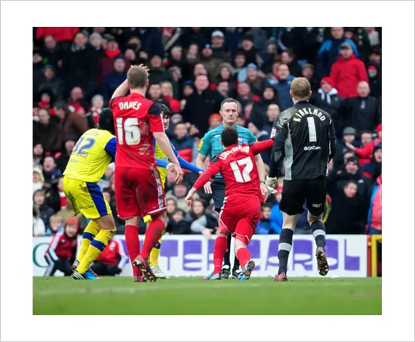 Controversial Penalty Appeal: Gregg Cunningham vs Kieran Lee, Bristol City vs Sheffield Wednesday (2013)