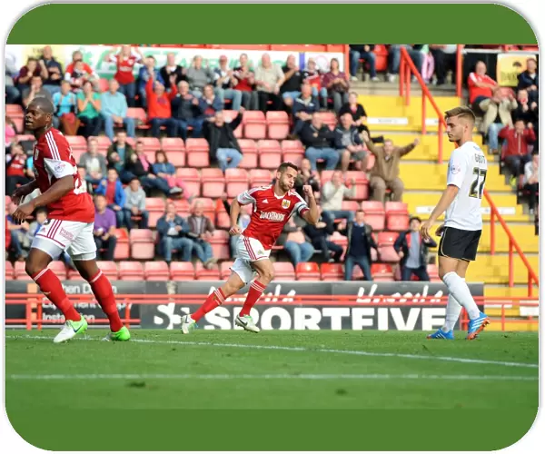 Bristol City's Sam Baldock Scores the Dramatic Equalizer: A Thrilling Moment from the Sky Bet League One Match Against Colchester United