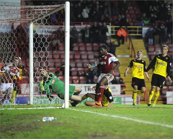 Dramatic Equalizer: Jay Emmanuel-Thomas Scores for Bristol City Against Watford in FA Cup Third Round