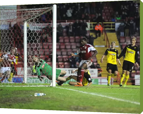 Dramatic Equalizer: Jay Emmanuel-Thomas Scores for Bristol City Against Watford in FA Cup Third Round