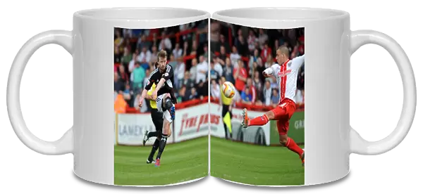 Wade Elliott Goes for Glory: Bristol City's Shot at Stevenage, 2014