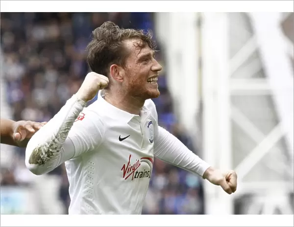 Preston North End's Dramatic Penalty Goal by Joe Garner Secures Play-Off Semi Final Victory over Chesterfield