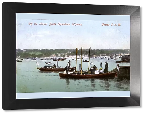 Cowes, Isle of Wight - Royal Yacht Squadron Slipway