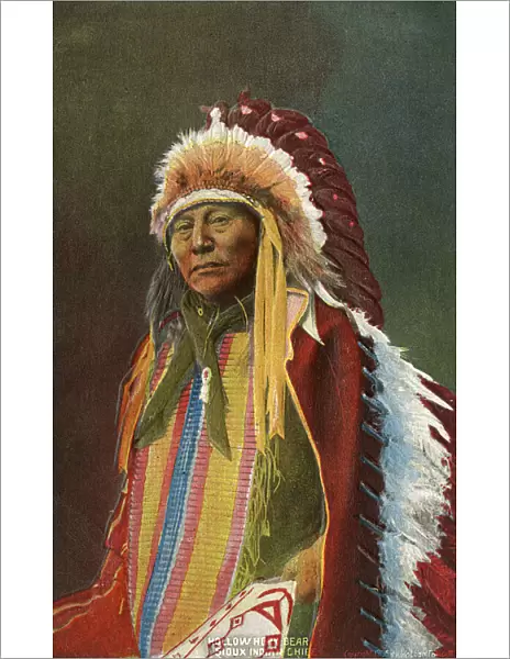 Sioux Indian Chief - Hollow Horn Bear