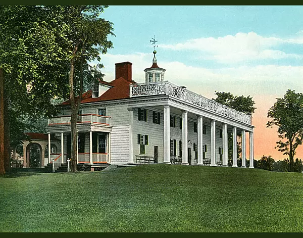 Virginia, USA - Mount Vernon - George Washingtons Mansion
