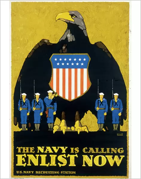 US Navy Poster  /  Wwi