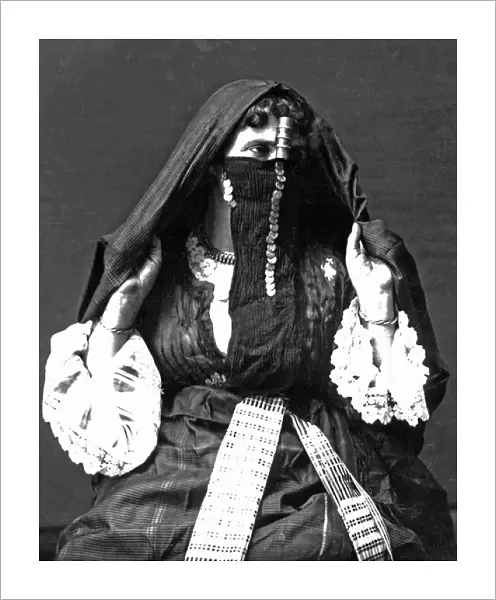 Veiled woman, Egypt