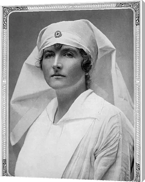 Lady Swettenham, an ambulance worker in France, WW1