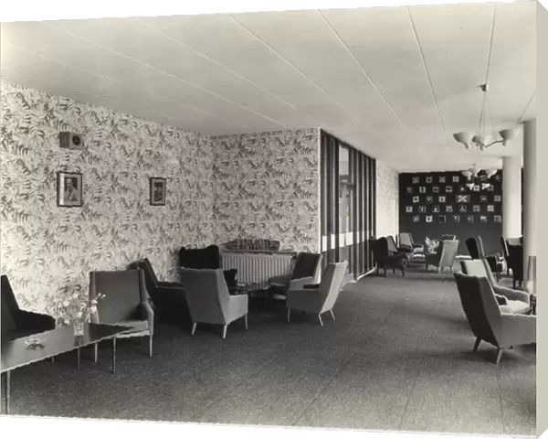 Seating area at Baden Powell House, London