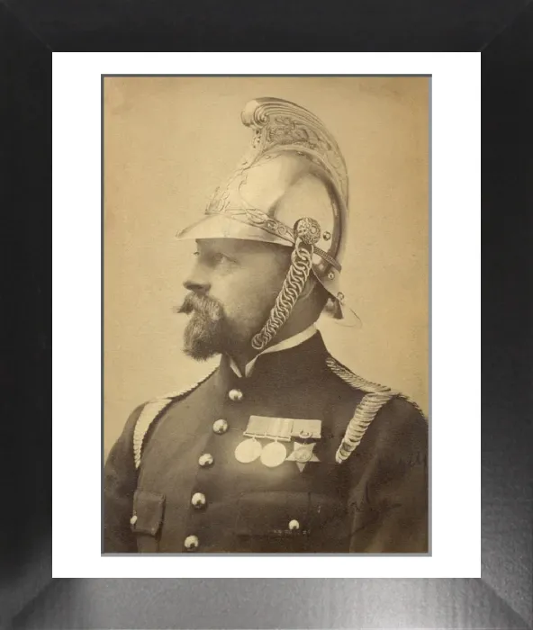 Framed Print : Lionel de Latour Wells, MFB Chief Officer Print 1896-1903 Framed Print : Lionel de Latour Wells, MFB Chief Officer Print 1896-1903