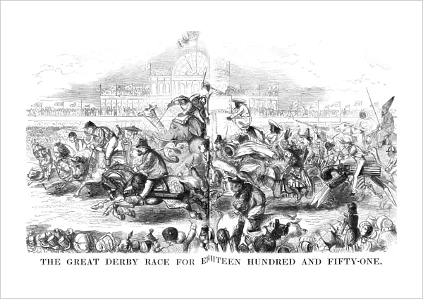 The Great Derby Race for 1851