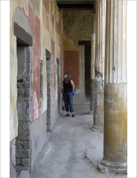 ITALY. Pompeii. Casa della Venere in Conchiglia