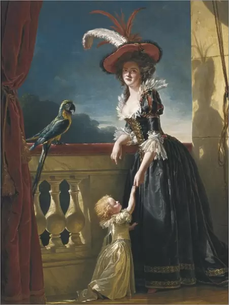 LABILLE-GUIARD, Adela拉(1749-1803). Louise-Elisabeth