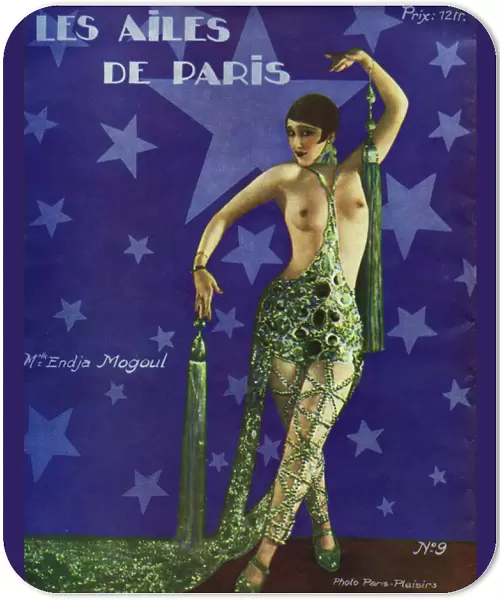 Brochure cover for Les Ailes de Paris, Casino de Paris