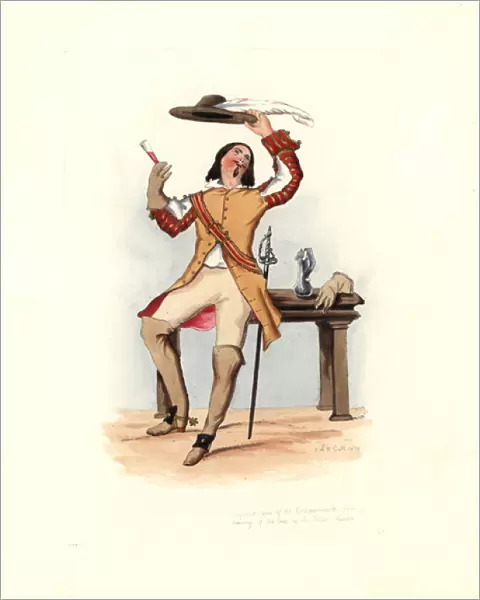 Royalist or cavalier from the time of the Commonwealth