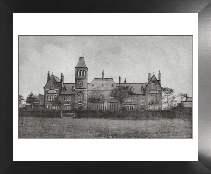 Framed Print : Edens Orphanage Print, Bolton Framed Print : Edens Orphanage Print, Bolton