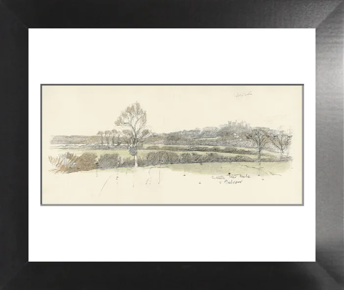 Framed Print : Between Red Mile and Belvoir, Leicestershire Print 1936