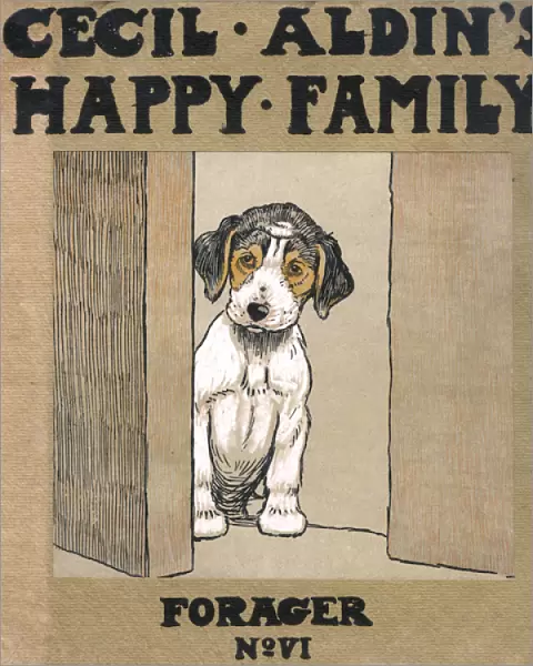 Cover design, Cecil Aldins Happy Family, Forager