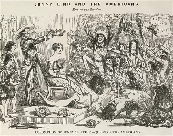 Jenny Lind  /  Punch 1850