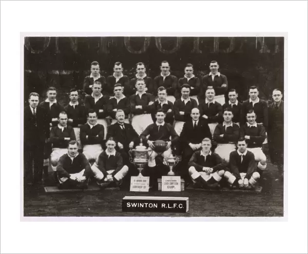 Swinton RLFC rugby team 1934-1935