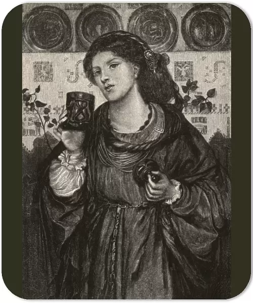 The Loving Cup by Dante Gabriel Rossetti