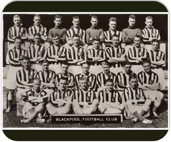 Blackpool FC football team 1936