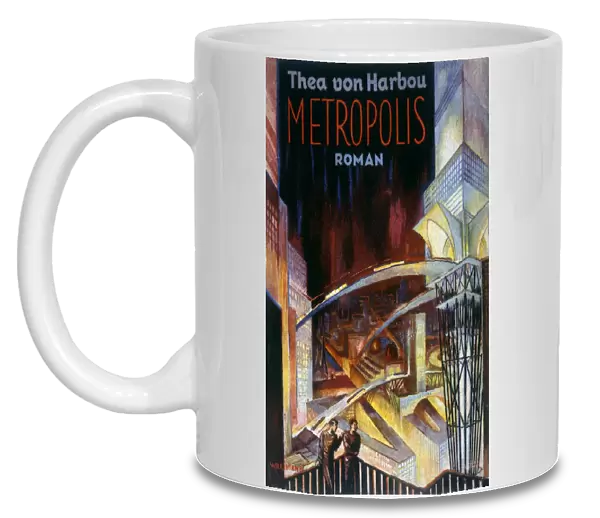 Front cover of the novel Metropolis by Thea von Harbou