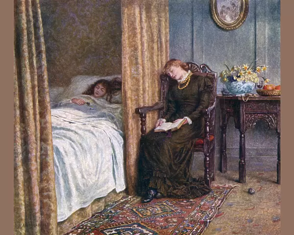 Patient and Mother  /  1879