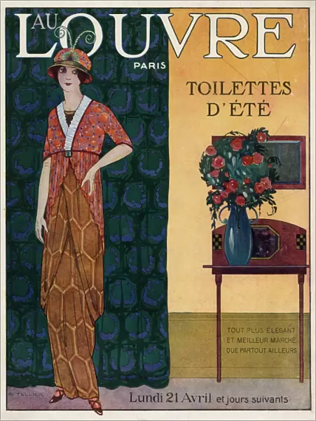 Tunic dress circa 1912