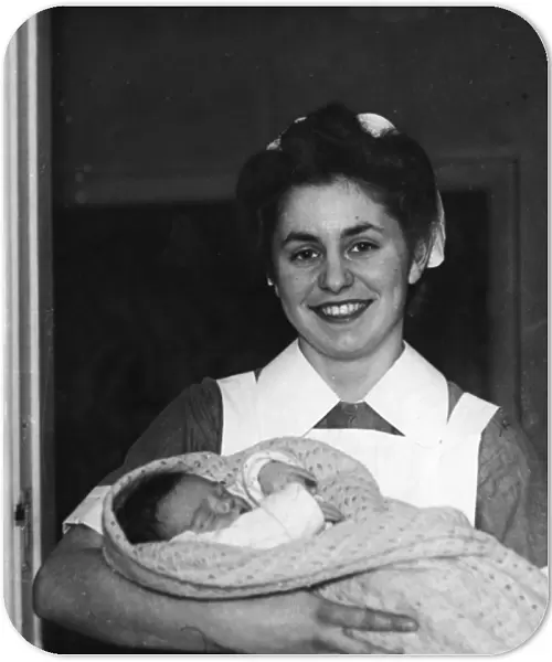 Nurse & Newborn Baby