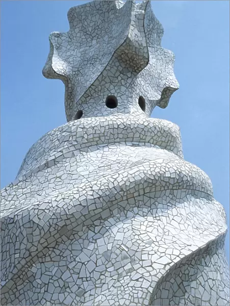 Gaudi, Antonio (1852-1926). Catalan architect. La Pedrera or