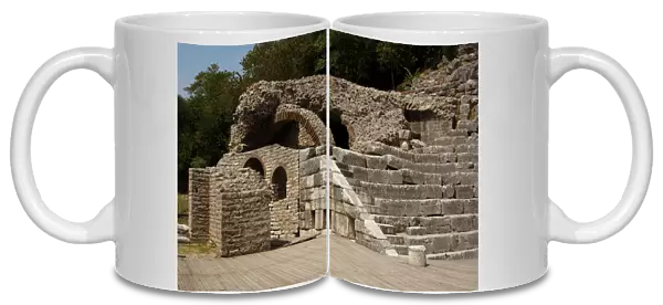 Albania. Butrint. Greek Theater. 3rd century B. C