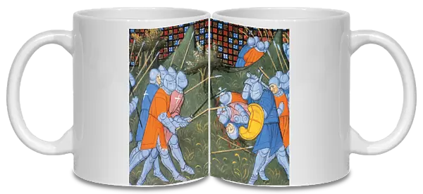 The Hundred Years War. Bertrand du Guesclin (1320-1380) figh