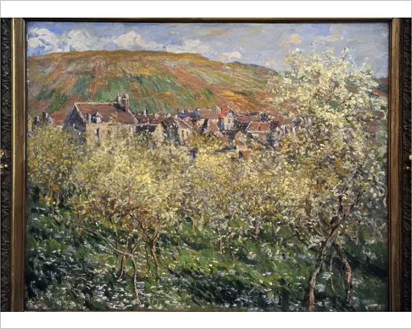 Claude Monet (1840-1926). Plum Trees in Blossom at Vetheuil