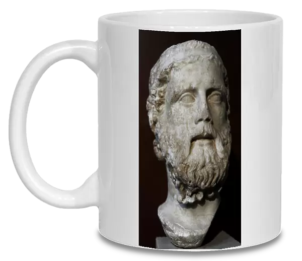 Anacreon of Teos ( 582-485 BC). Bust