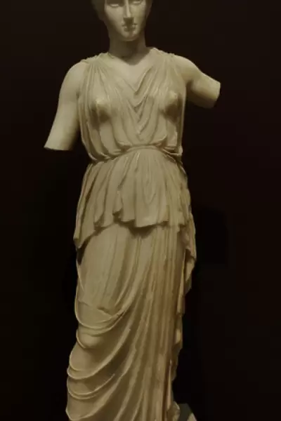 Statue of Athena. Roman copy