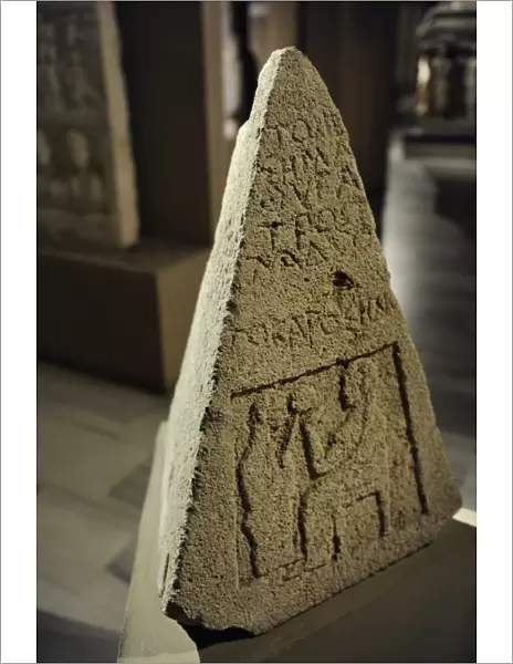 Pyramidal Grave Stele. 5th century BC. From Sinope