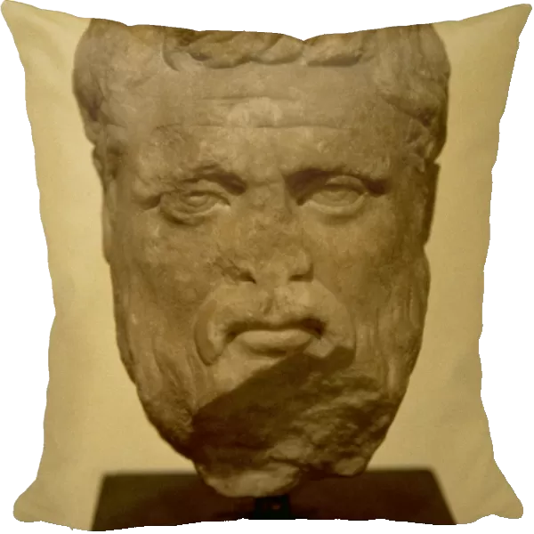 Plato (428  /  427-348  /  347 BC). Bust. 2nd-3rd C. AD