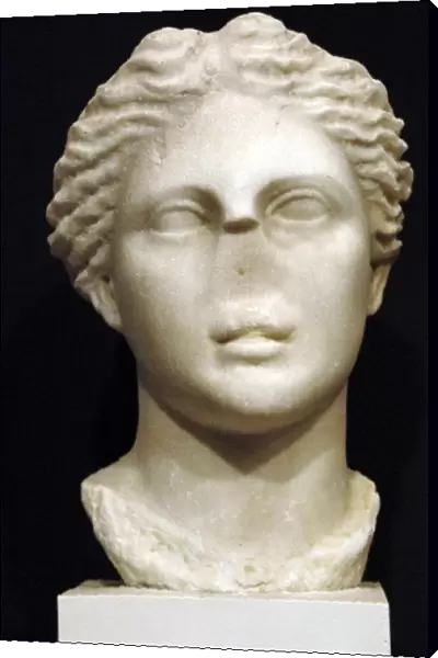 GREEK ART. REPUBLIC OF ALBANIA. Bust of Apollo. II century