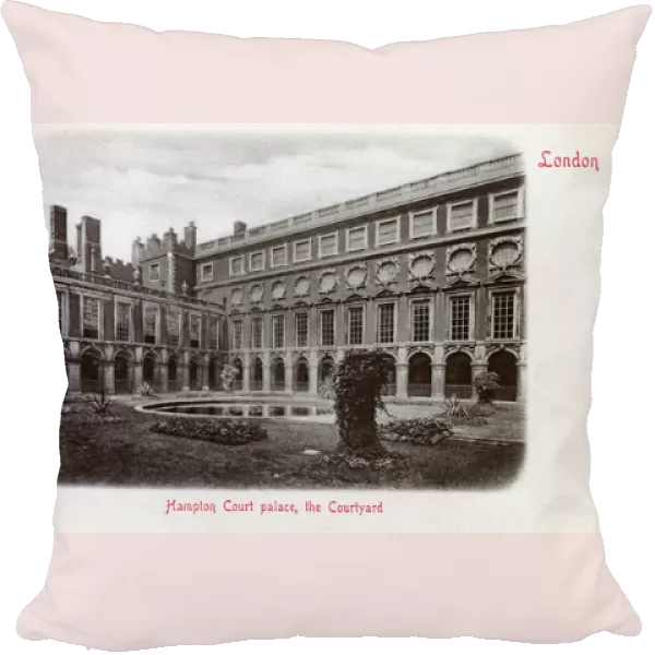 Hampton Court Palace - The Courtyard, London