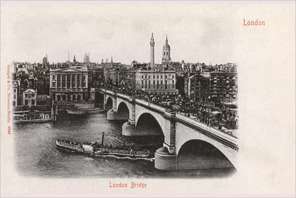 View over London Bridge, London