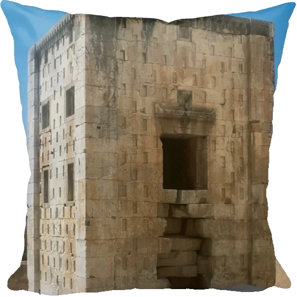 Cube of Zoroaster. 5th century BC Achaemenid-era tower. Naqs