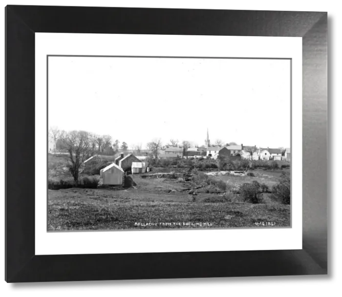 Framed Print : Early 20th Century Print of Bellaghy Landscape Framed Print : Early 20th Century Print of Bellaghy Landscape