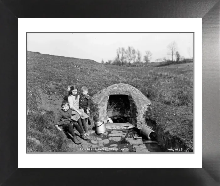 Framed Print : Jean Bells Well, Bellaghy Print - Early 1900s