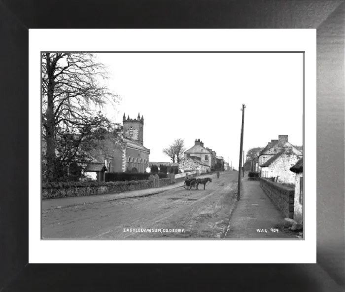 Framed Print : Castledawson, Co. Derry Print - Early 1900s Framed Print : Castledawson, Co. Derry Print - Early 1900s