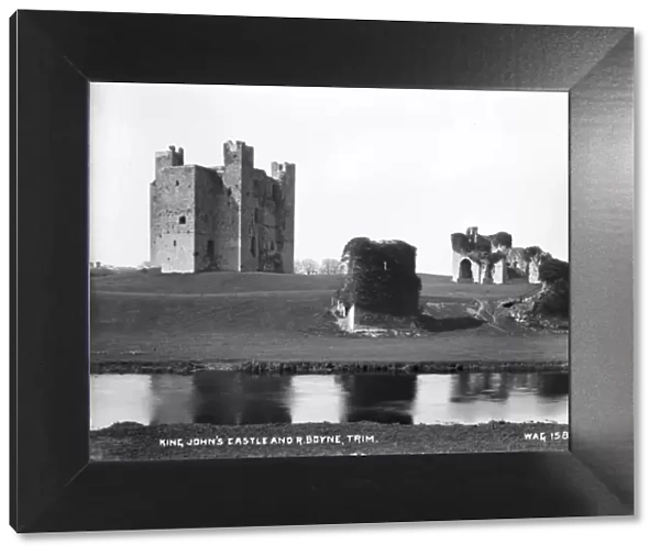 King Johns Castle and R. Boyne, Trim