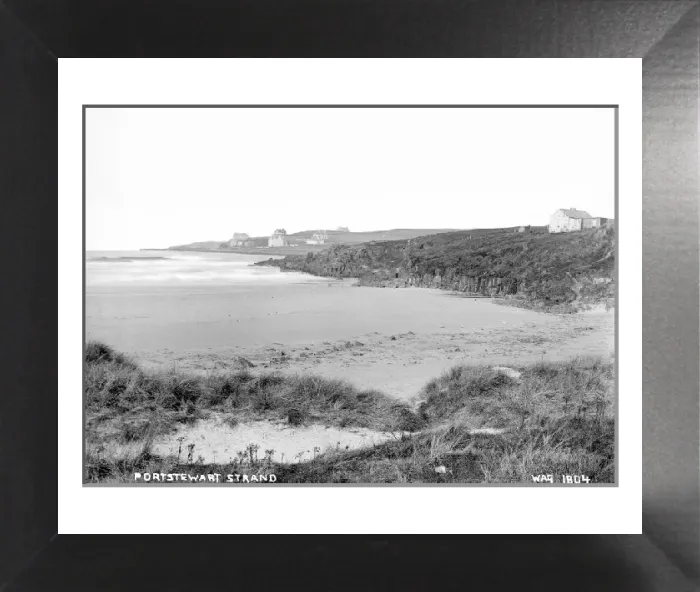 Framed Print : Portstewart Strand Print - Early 20th Century View