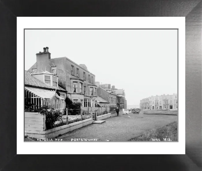 Framed Print : Early 20th Century Print of Victoria Terrace, Portstewart